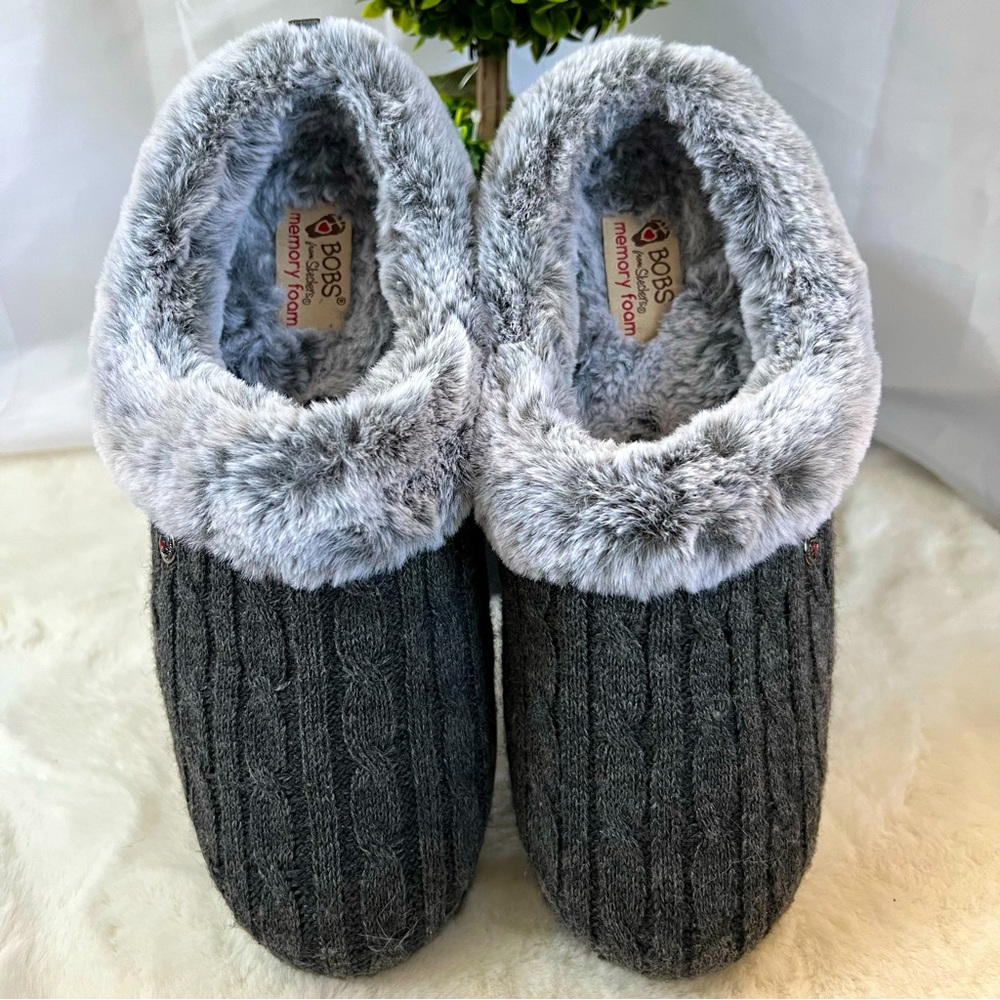 BOBS from Skechers Keepsakes Ice Storm Clogs Color Charcoal Size 8.5 - Picture 6 of 13